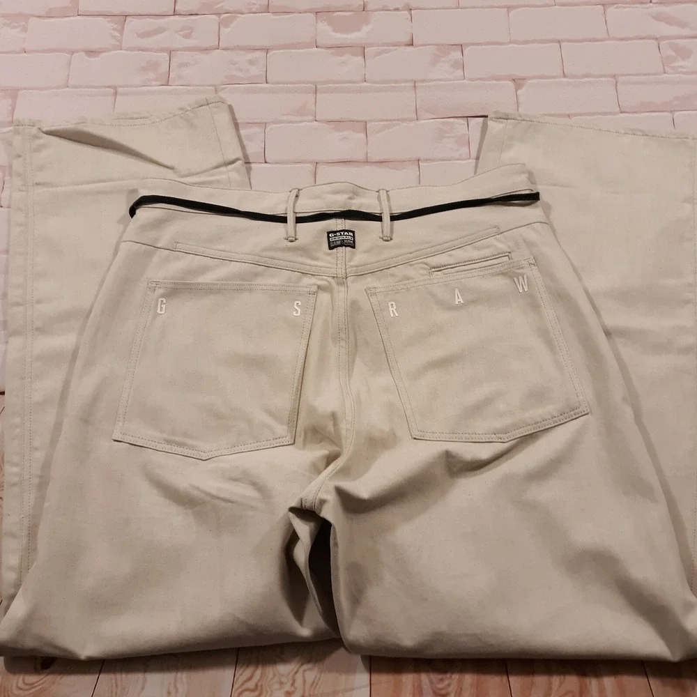 G-Star Raw Lintell‎ High Dad Jeans Womens Fit 34 x 31 Denim Pants Wide Leg Baggy